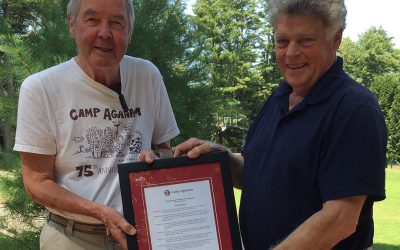“Commodore” Bob Gregg named Director Emeritus of Agawam Council